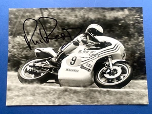 PHIL READ (†2022) 7 veces campeón del mundo de motos firmado en persona PresseFoto 13x18 - Imagen 1 de 1