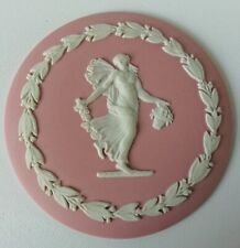 Wedgwood Rosa Jasperware Plaque Dancing Stunden