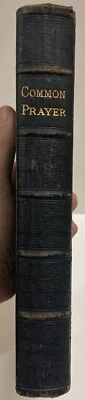 Antique Common Prayer Book Cambridge Fine Binding Large Print - Image 1 of 4