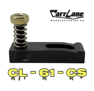 ☀️ Carr-Lane CL-61-CS cinghia morsetto tallone con rubinetto, strumento di configurazione macchinista fili 1/4-20 - Foto 1 di 11