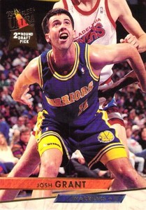 Josh Grant RC 1993-94 Fleer Ultra Rookie Card #248 Golden State Warriors