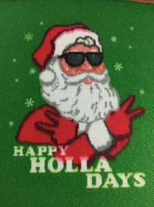 Can Coozie 2 Pack Holiday Christmas Party Can Cooler Sloth Santa Claus - Picture 1 of 12