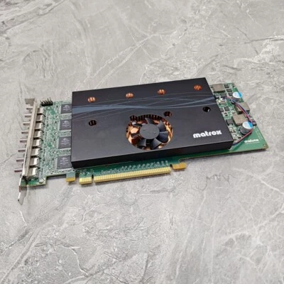 Matrox F7378-0101 Rev A PCI Express x16 Multi-Display Graphics Card - Image 1 of 2