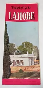 Vintage Lahore Pakistan Werbung Reiseprospekt 1965 - Bild 1 von 4