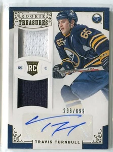 2012-13 Rookie Anthology Travis Turnbull DUAL JERSEY AUTO AUTOGRAPH RC /699 - Bild 1 von 1