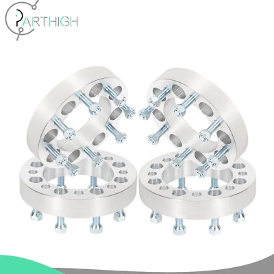 Separadores de rueda (4) 1,5" de grosor 14x1,5 para Chevy Silverado GMC Sierra 2500 HD 8x6,5 Foto 1 de 4