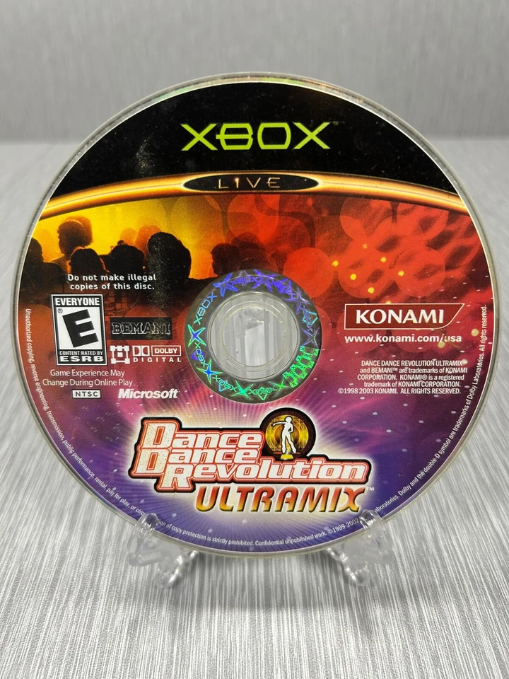 Dance Dance Revolution DDR Ultramix 1 Original Microsoft XBOX Disc Only - Image 1 of 1