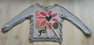DESIGUAL Sudadera Top Mangas Tejidas Talla L - Imagen 1 de 2