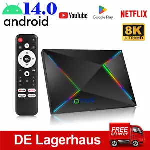 2025 Android 14.0 Smart TV BOX 64GB 32GB WIFI 6 Sieciowy odtwarzacz multimedialny Octa Core - Zdjęcie 1 z 48