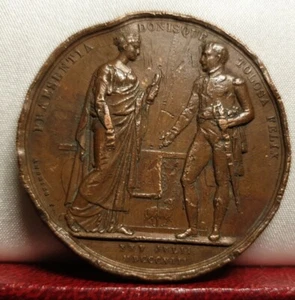 1808 stay of the Emperor NAPOLEON in Toulouse 41mm MEDAL by Andrieu - Picture 1 of 3