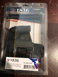 Tagua TX-DCH-1010 Tx 1836, Right Hand Black Leather FITS: S&W 9mm & 40 - Picture 1 of 1