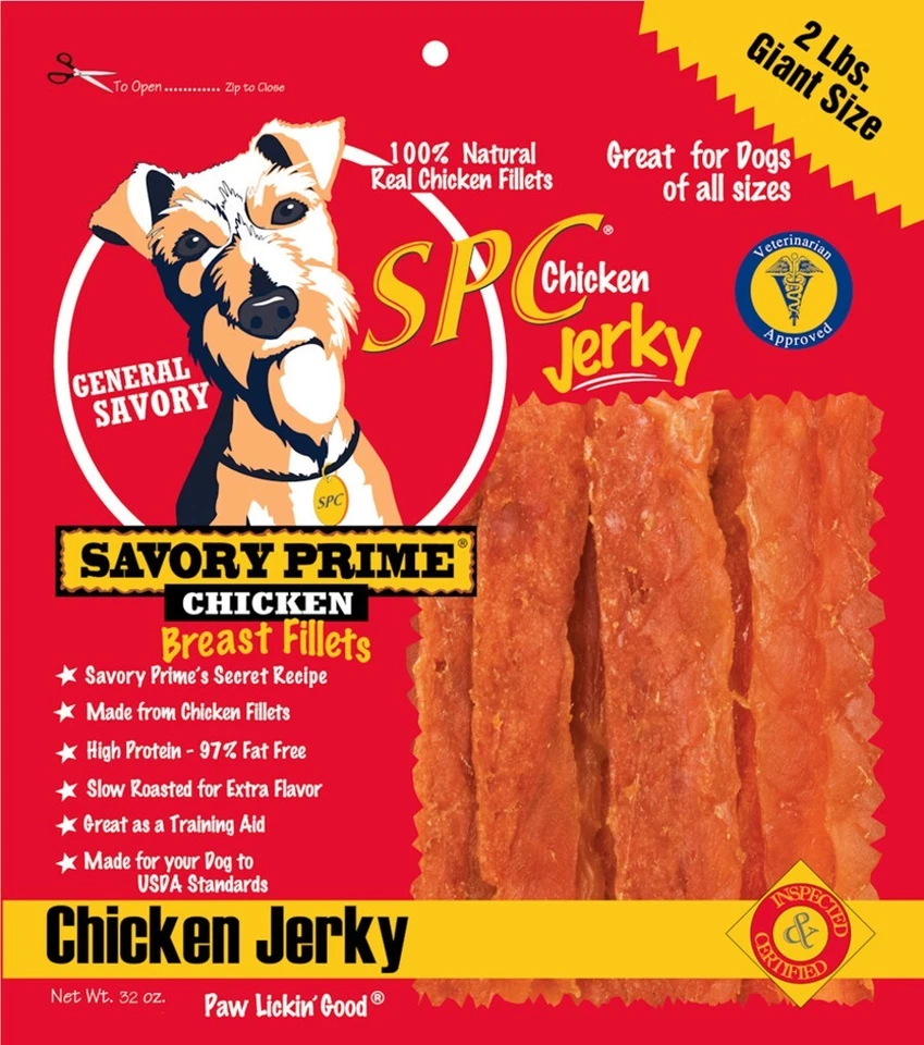 Savory Prime SPC Chicken Jerky Treat for Dogs, 16 oz - Image 1 of 1