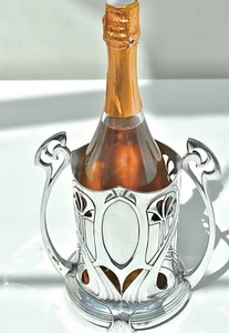 WMF Beautiful Art Nouveau Silver Plated, Champagne / Wine / Soda Stand c 1890s - Picture 1 of 22