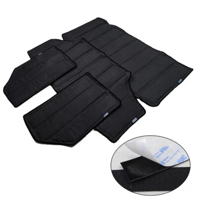 Hardtop Headliner Roof Insulation Kit for 2012-2017 Jeep Wrangler JK 4-Dr Black Foto 1 de 4