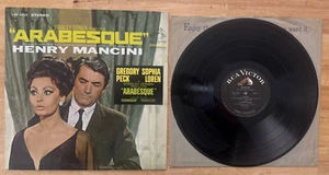 33 12" LP MOVIE SOUNDTRACK ARABESQUE SOPHIA LOREN GREGORY PECK - Picture 1 of 2