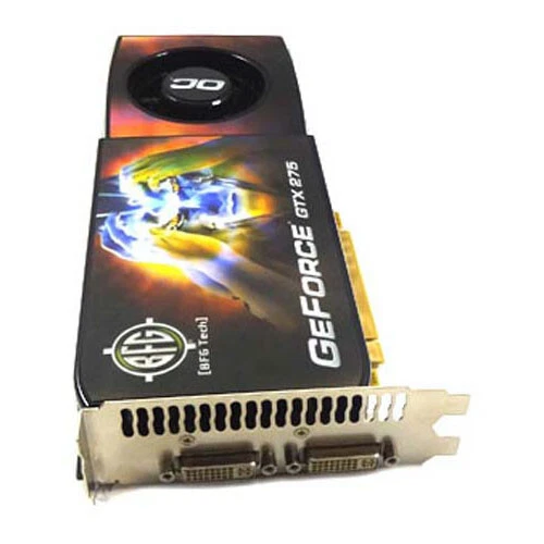 BFG NVIDIA GeForce GTX 275 896 MB GDDR3 SDRAM PCI Express 2.0 x16 Graphics Card - Image 1 of 1
