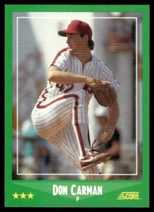 Partitura Don Carman Philadelphia Phillies 1988 #401 - Imagen 1 de 2