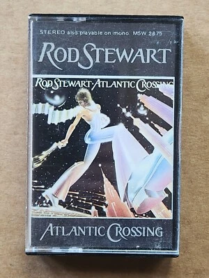 ROD STEWART - ATLANTIC CROSSING - Cassette  -  excellent - Image 1 of 2