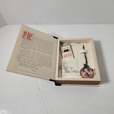 Reloj Bolsillo De Colección Walt Disney Clásico Edición Limitada Pinocho Serie II Cat#PA Foto 1 de 4