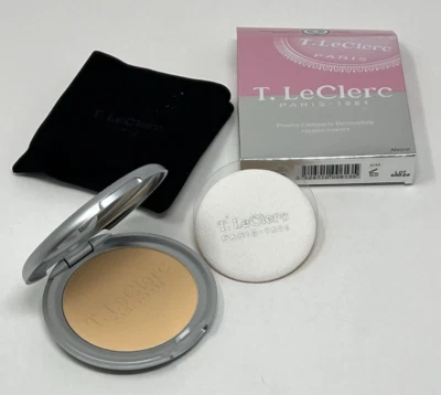 T. LeClerc Paris Pressed Powder Abricot 0.34oz/10g New In Box - Image 1 of 2