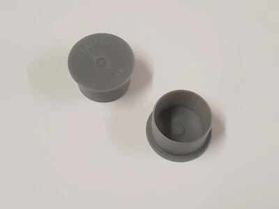Pool Fence Hole Caps :: GRAY Color :: UV Rated  - Image 1 of 4