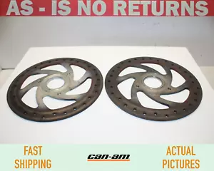 2019 - 2023 CAN-AM RYKER 600 FRONT BRAKE ROTOR DISC LEFT & RIGHT OEM - Picture 1 of 8