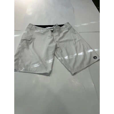 Volcom Board Shorts Swim Trunks Simply Solid 11" White Size XS 2-4(420) - Image 1 of 4