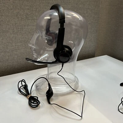 Logitech Logi H390 ClearChat Comfort USB Headset 3 ft cord 112724A NWOT - Image 1 of 4