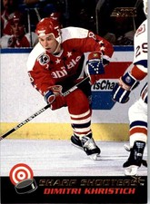 1992-93 Score Sharp Shooters Dimitri Khristich #27