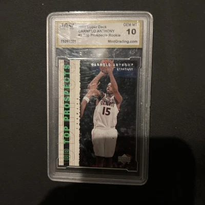 2003-04 Upper Deck UD Top Prospects - Carmelo Anthony #5 (RC) - Image 1 of 2