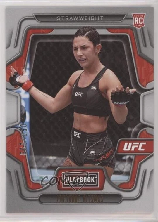 2023 Panini Chronicles UFC Playbook Bronze /299 Cheyanne Vlismas #120 Rookie RC - Image 1 of 2