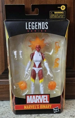 Figura de acción Hasbro Marvel Legends exclusiva de Walgreens BINARIA 6" NUEVA SIN USAR, EN CAJA 2021 Foto 1 de 4
