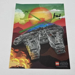 LEGO Star Wars VIP Promo Poster Millennium Falcon Force Friday - Picture 1 of 1