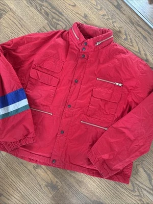 Chaqueta Polo Ralph Lauren Vintage Roja Talla XL Foto 1 de 4