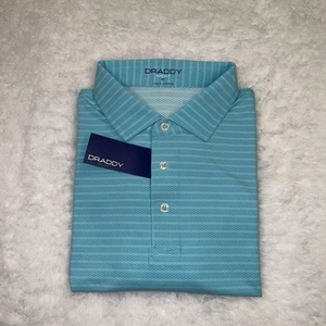 NEW B Draddy Sport Men’s ’Cool’ Golf Polo Shirt MED Lightweight & Breathable NWT - Picture 1 of 4