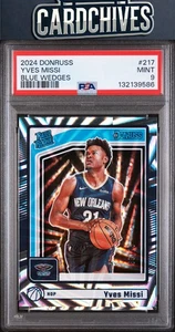 Yves Missi 2024-25 Donruss #217 Blue Wedges #/75 PSA 9 MINT - Bild 1 von 2