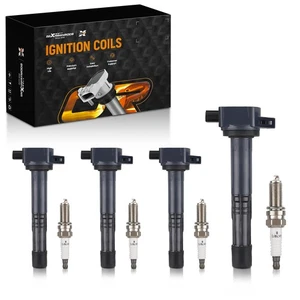 4pcs Ignition Coil & 4pcs Spark Plug For Acura ILX Honda Accord Civic CR-V UF602 - Picture 1 of 20