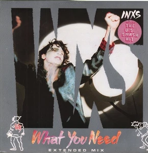 Inxs What You Need 12" vinyl UK Mercury 1986 12" in pic sleeve INXS512 - Picture 1 of 2