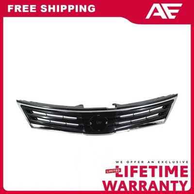 Conjunto de rejilla cromada, plástico para Nissan Versa 2010-2012 Foto 1 de 4