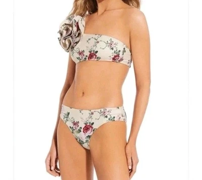 Antonio Melani x The Style Bungalow Mira Flores One Shoulder Bikini Top M NWT - Image 1 of 4