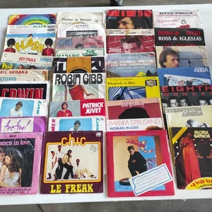 Lotto 33 45 Giri Vinile Dischi Blocco - Foto 1 di 5