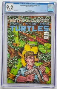 Teenage Mutant Ninja Turtles #12 - KEY - 1st Print - Francis Mao Pinup - CGC 9.2 - Picture 1 of 2