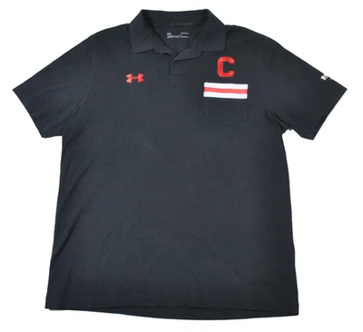 Cincinnati Bearcats Team Issue Under Armour Polo Size Large - Image 1 of 2
