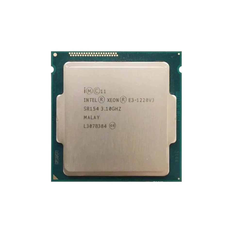 Intel Xeon E3-1220 v3 4 Core 3.10GHz SR154 8MB LGA1150 CPU Processor - Image 1 of 1
