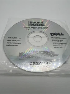 Creative Sound Blaster Live! Value Digital 1024 Software Win98/NT Install Disc - Bild 1 von 1