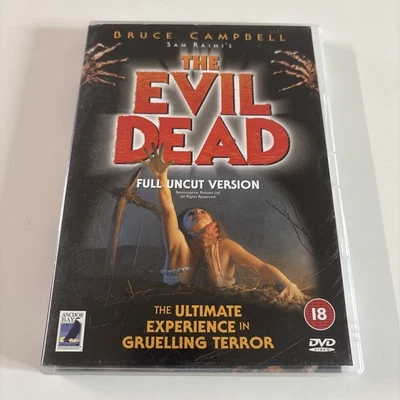 The Evil Dead - Anchor Bay DVD - Full Uncut Version - Free Postage - 18 cert  - Image 1 of 3