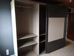 Kleiderschrank,Garderobe, 2,80m x 2,24m x 0,65m , 2 Schiebetüren - Bild 1 von 6