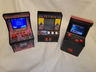 Video Game Mini Acrade Lot Mutigame 200, 300, & Testris Retro Tested All Work - Image 1 of 4