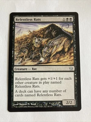 Relentless Rats Fifth Dawn MTG LP - Image 1 of 2