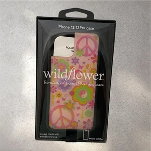 Wildflower Peace Love & Happiness Phone Case iPhone 12 or 12 Pro Urban Outfitter - Picture 1 of 9